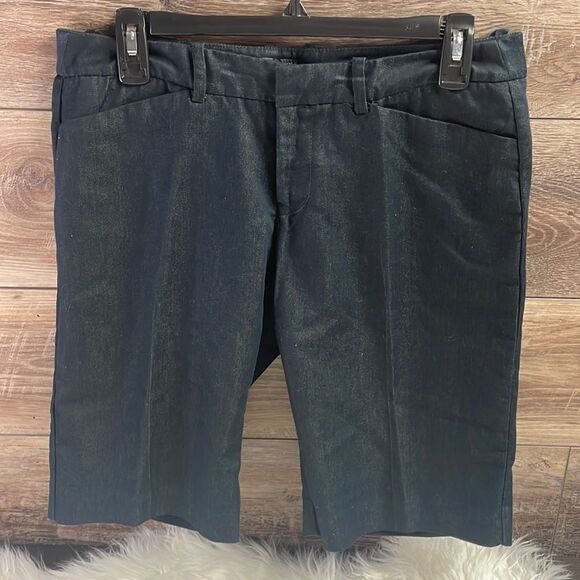 Mossimo Stretch Ladies Shorts, Size 8, Navy Blue, Bermudas - Picture 1 of 5